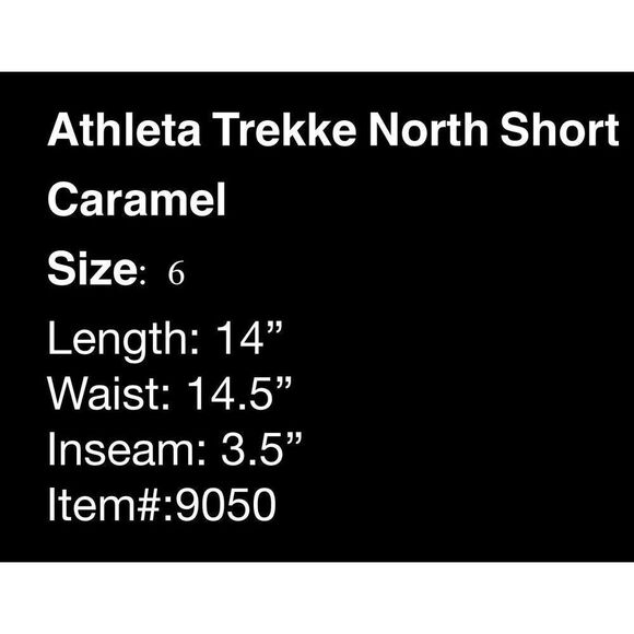 Athleta Trekke Shorts- size 6 - Picture 8 of 8